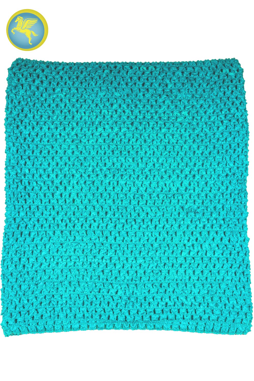 TOP ELASTICO TINTA UNITA TURCHESE